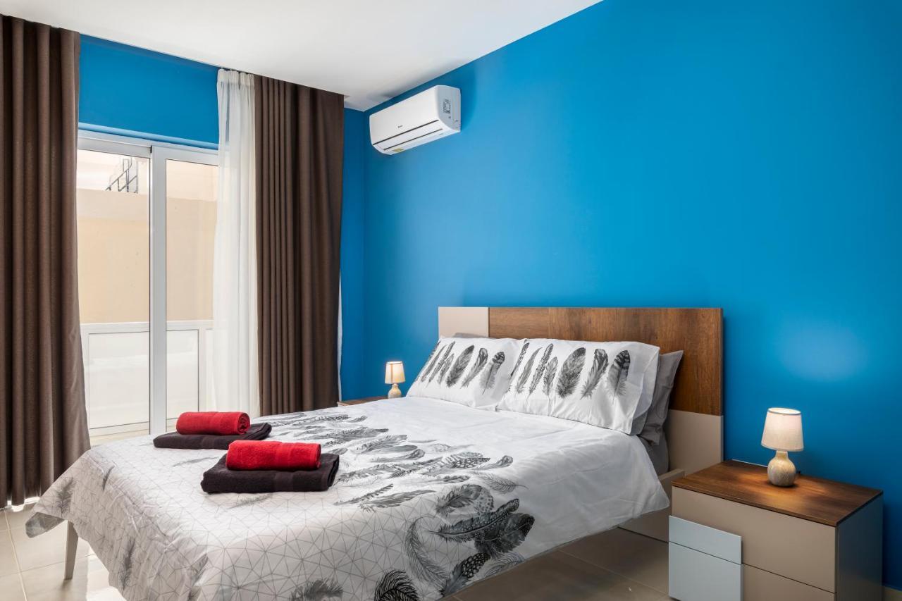 Apartament Modern 3br Stylish With Large Balcony - Close To St Julians And St Georges Bay *